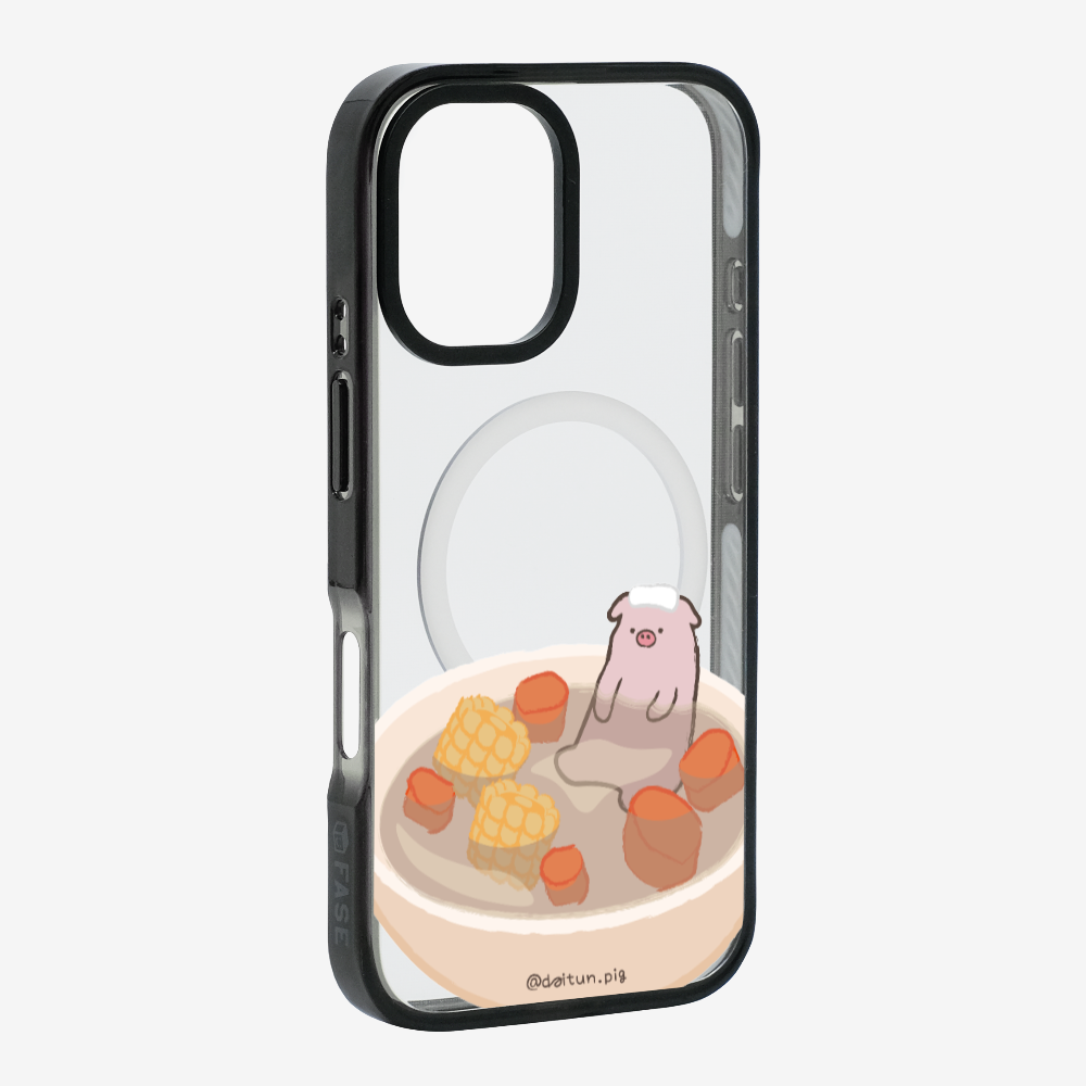 Corn and Carrot Daitun Pig Soup Phone Case