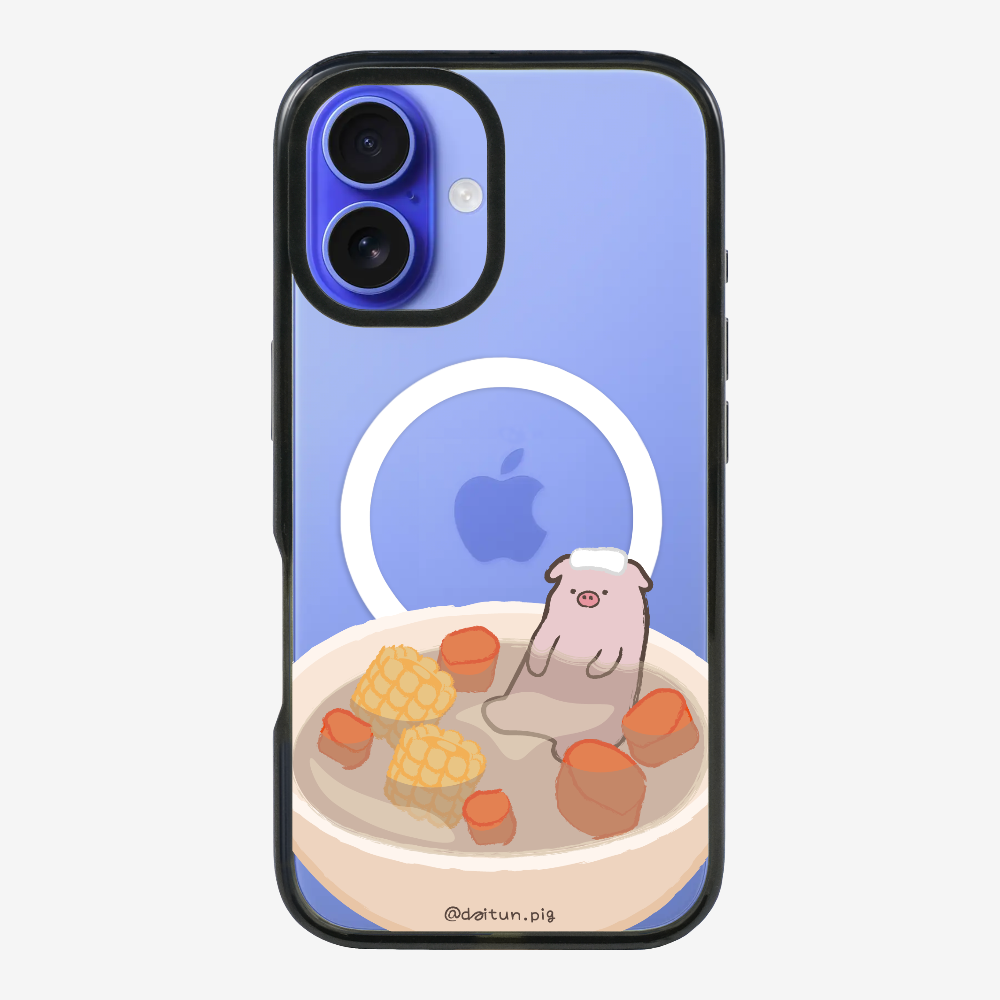 Corn and Carrot Daitun Pig Soup Phone Case