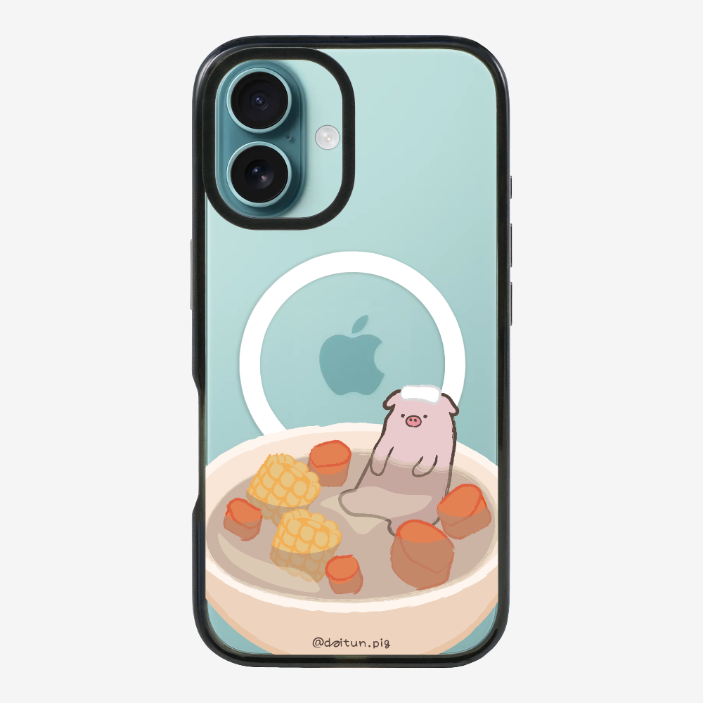 Corn and Carrot Daitun Pig Soup Phone Case