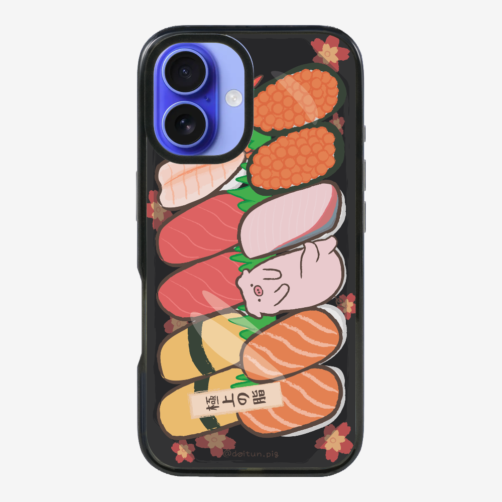 Daitun Pig Sushi Bento Phone Case