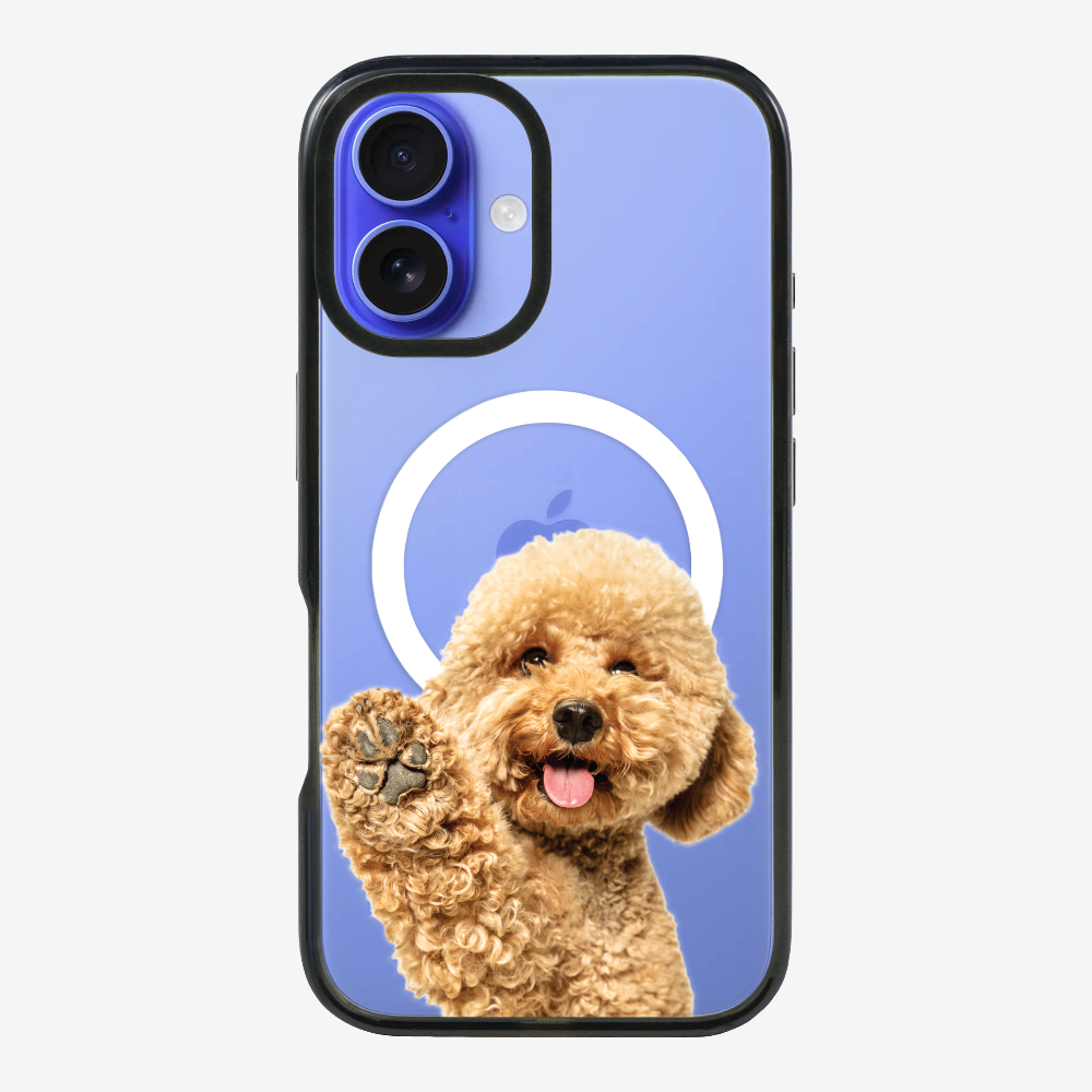 Poodle (Transparent) Phone Case