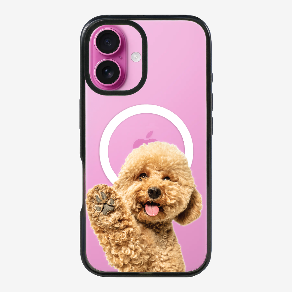 Poodle (Transparent) Phone Case