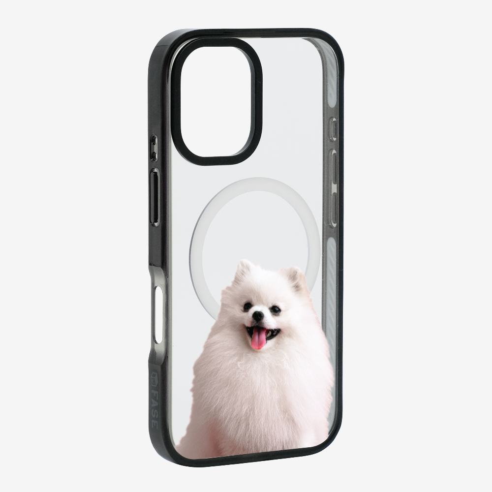 Pomeranian (Transparent) Phone Case