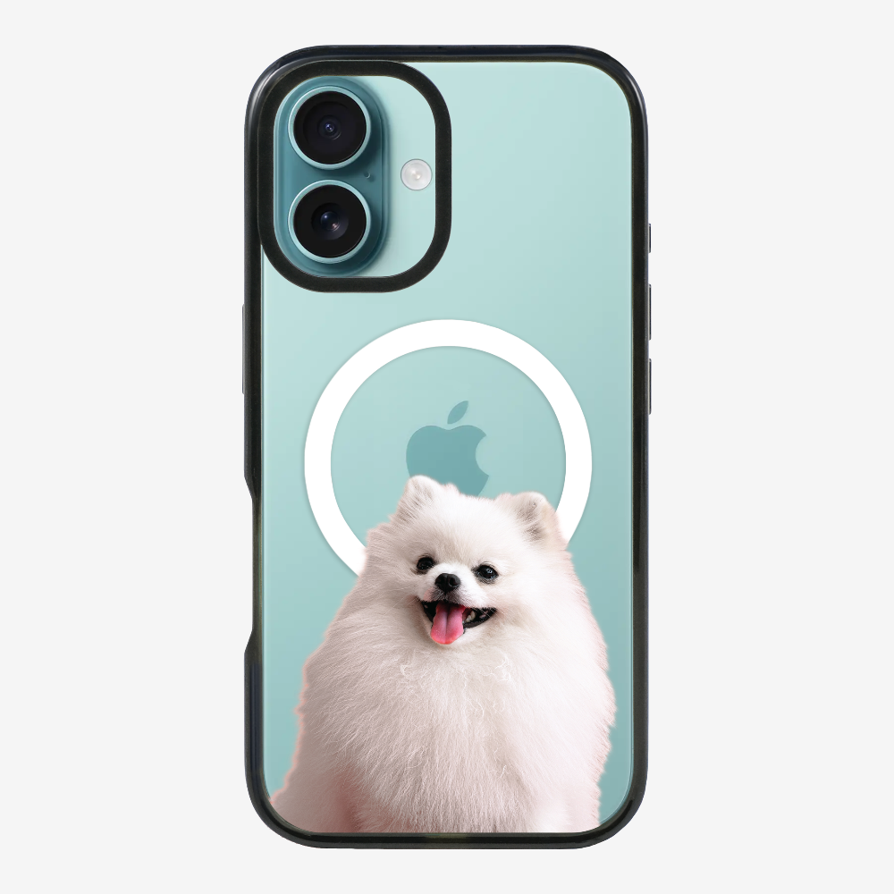 Pomeranian (Transparent) Phone Case