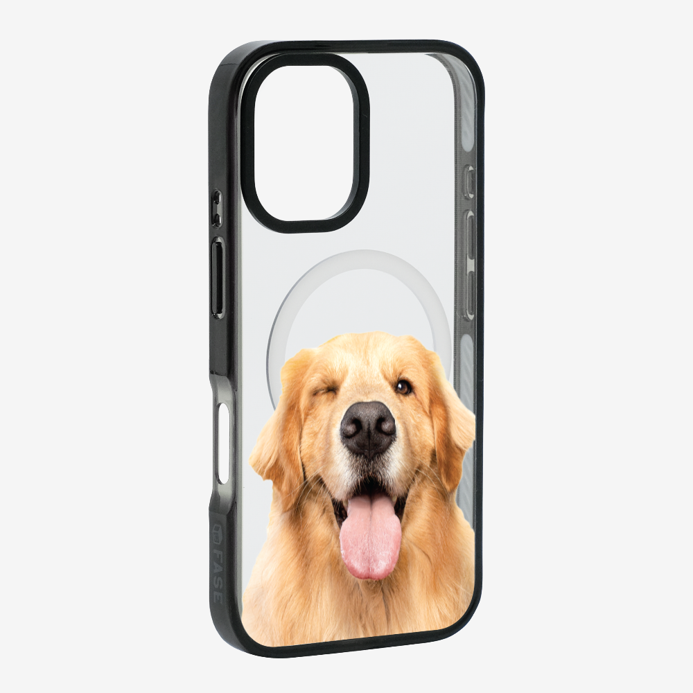 Golden Retriever (Transparent) Phone Case