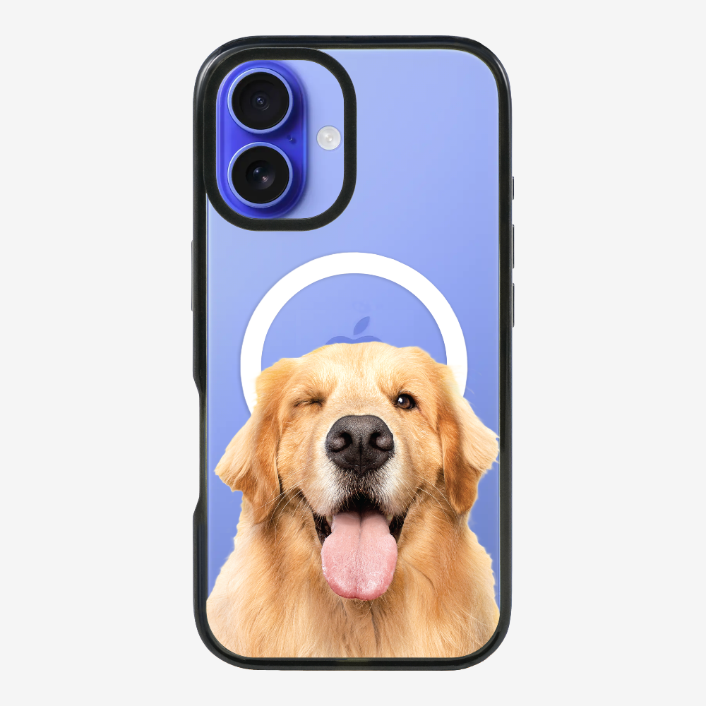 Golden Retriever (Transparent) Phone Case