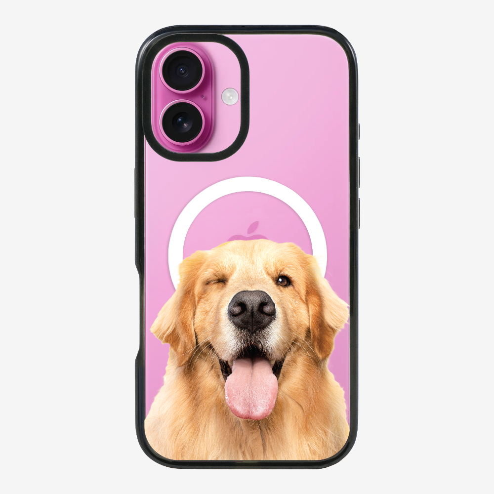 Golden Retriever (Transparent) Phone Case