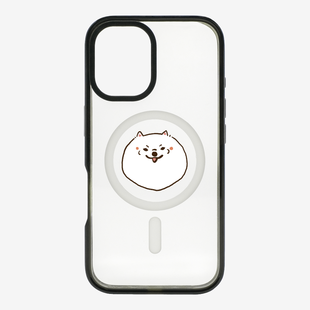 Germany White Pomeranian Phone Case