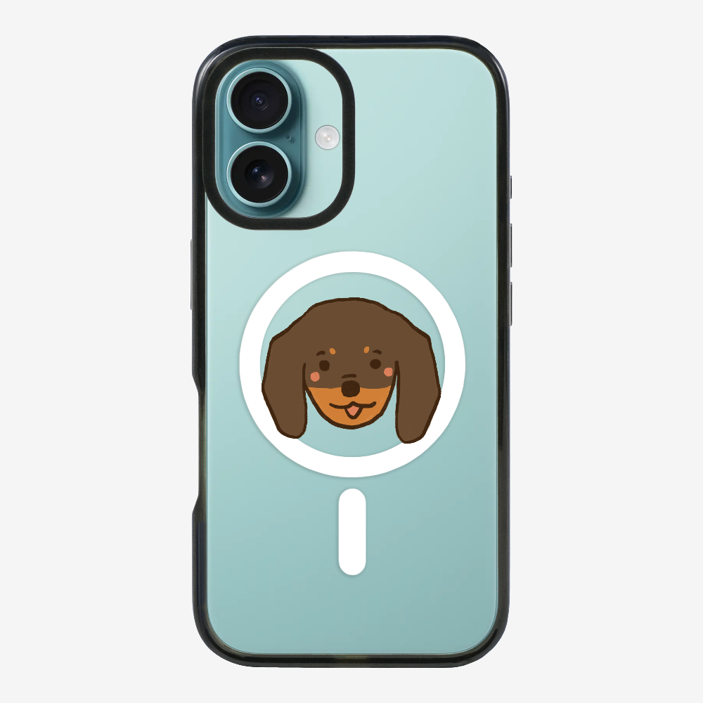 Germany Brown Dachshund Phone Case