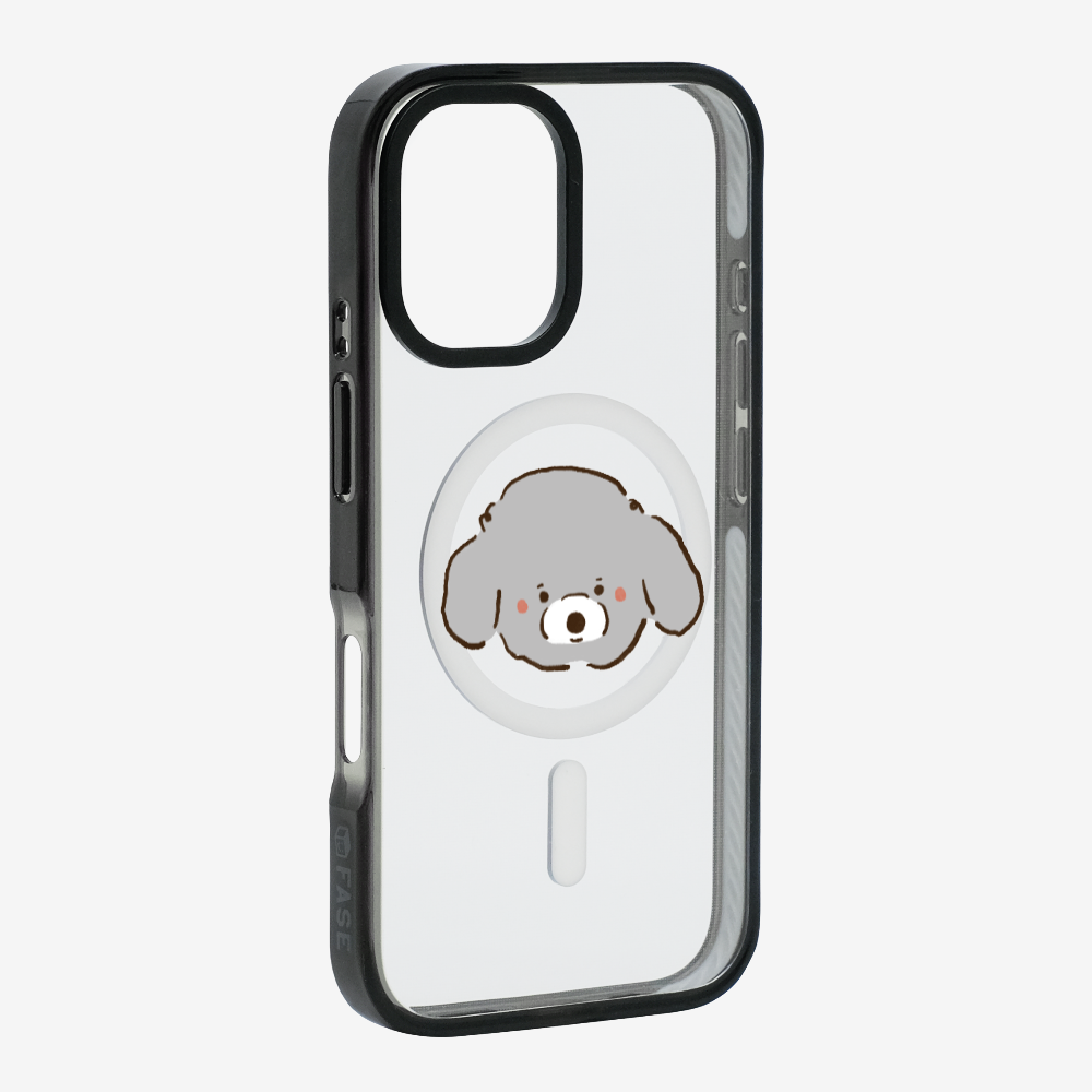 Germany Grey Poodle Phone Case