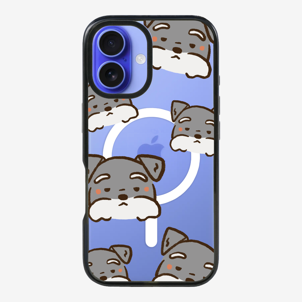 Schnauzer Wonderland Phone Case