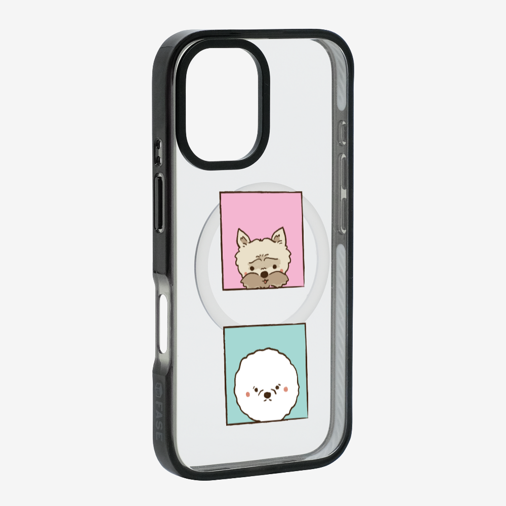 Terrier and Bichon Phone Case