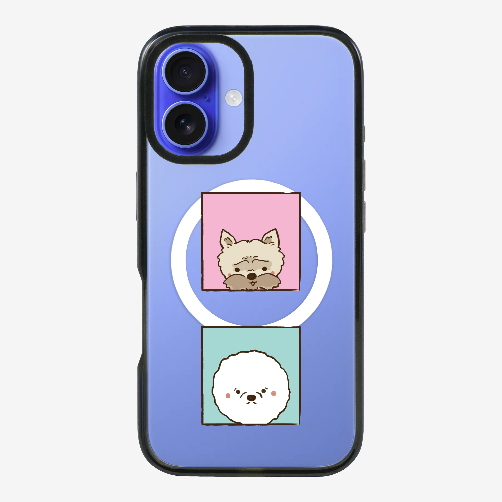 Terrier and Bichon Phone Case