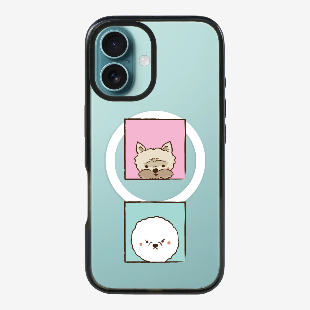 Terrier and Bichon Phone Case