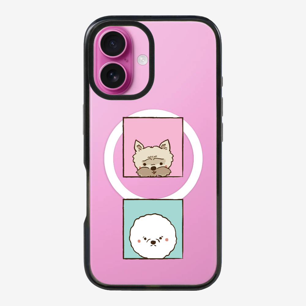 Terrier and Bichon Phone Case