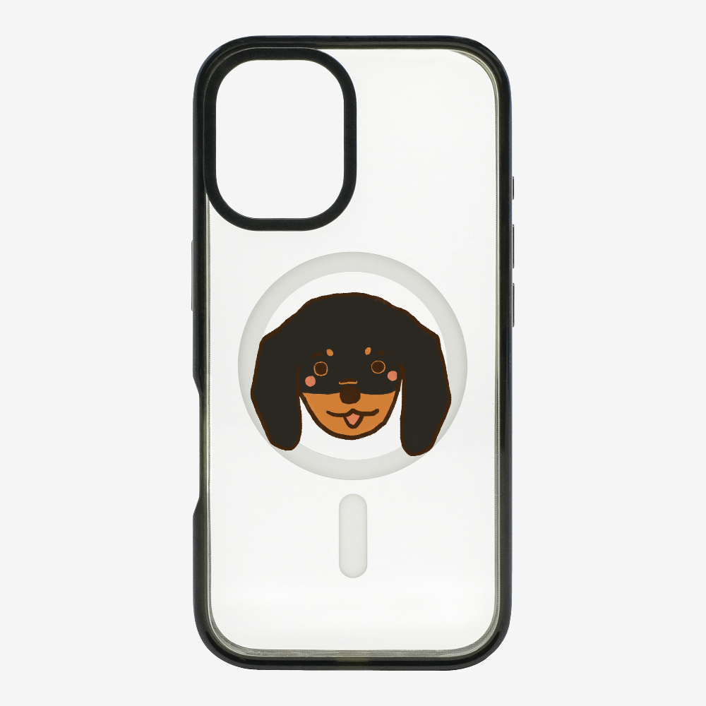 Germany Black Dachshund Phone Case