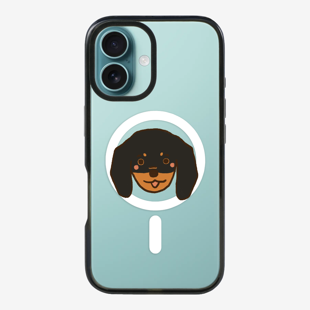 Germany Black Dachshund Phone Case