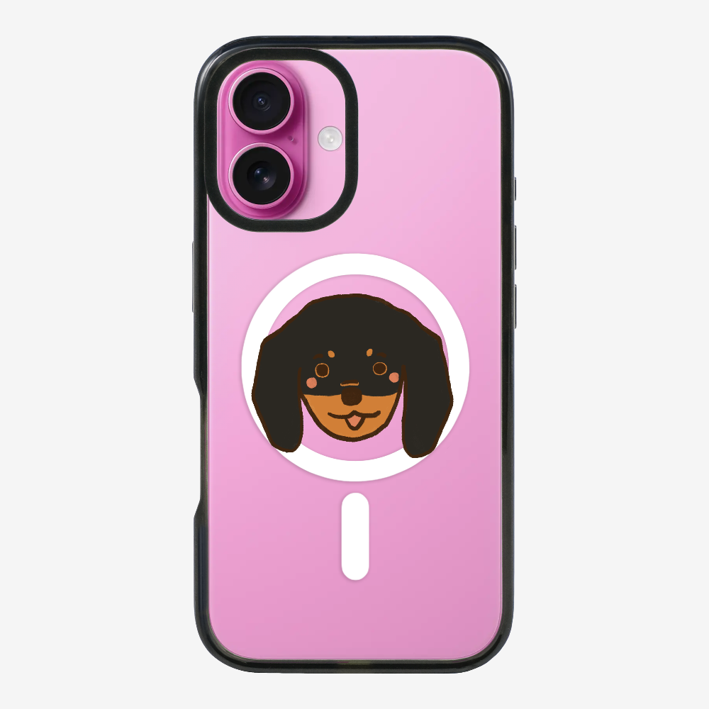 Germany Black Dachshund Phone Case