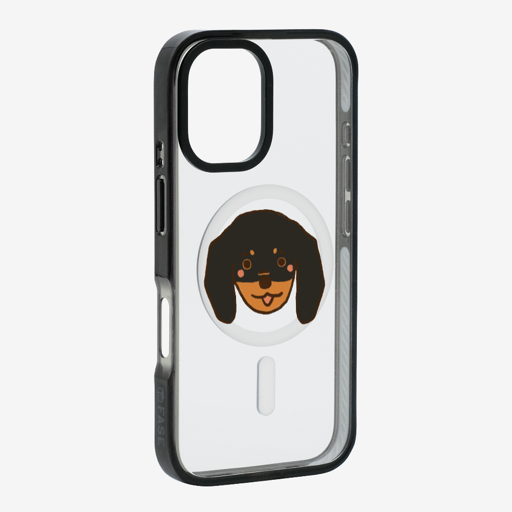 Germany Black Dachshund Phone Case