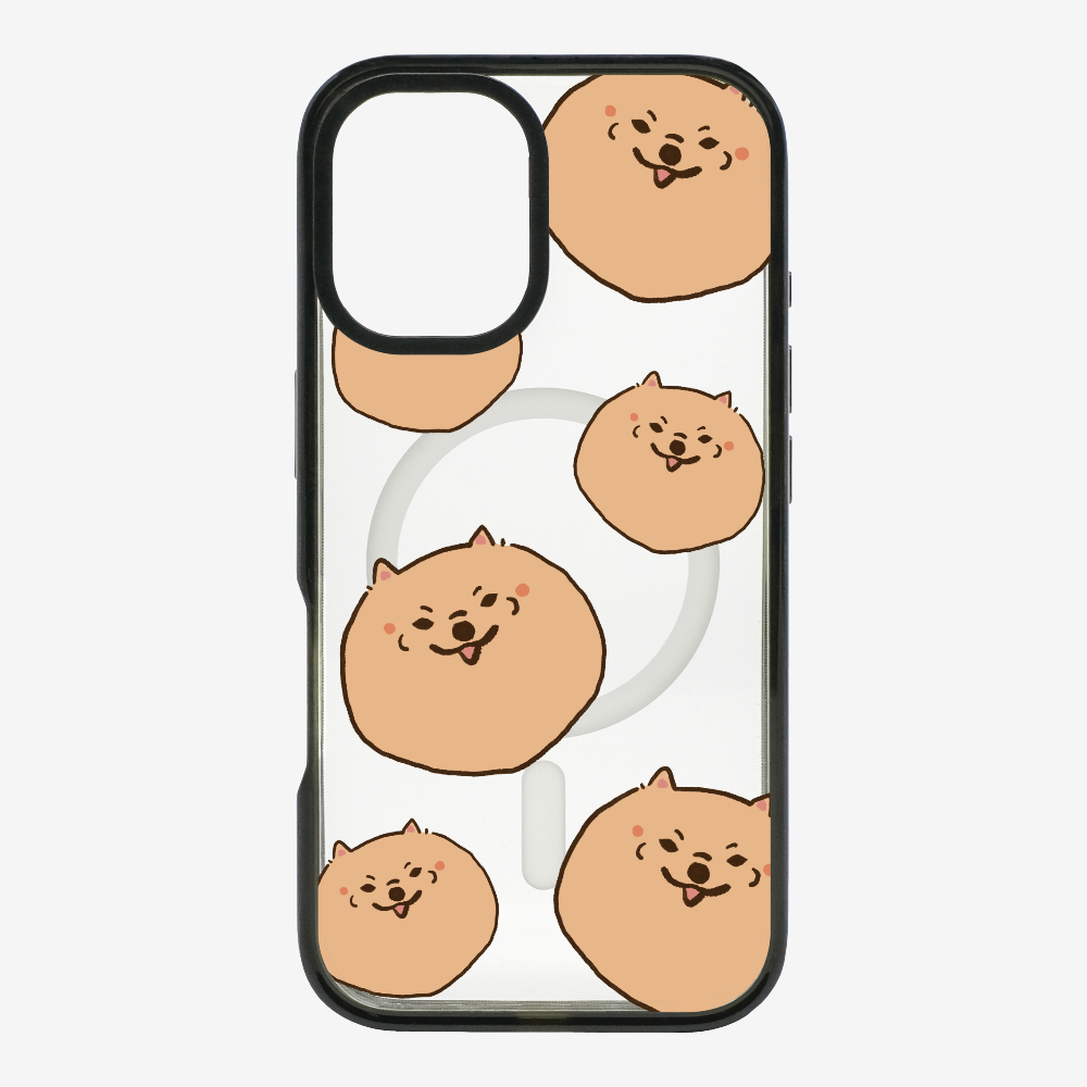 Brown Pomeranian Wonderland Phone Case