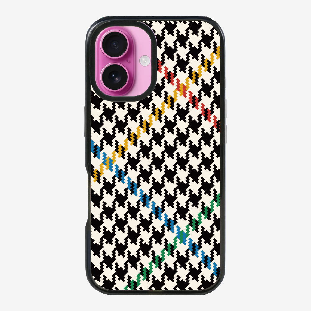 Vintage Houndstooth Phone Case