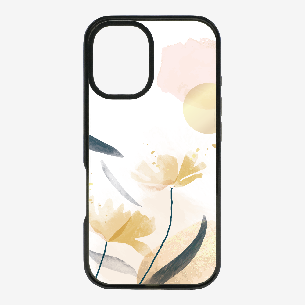 Golden Spring Floral Phone Case