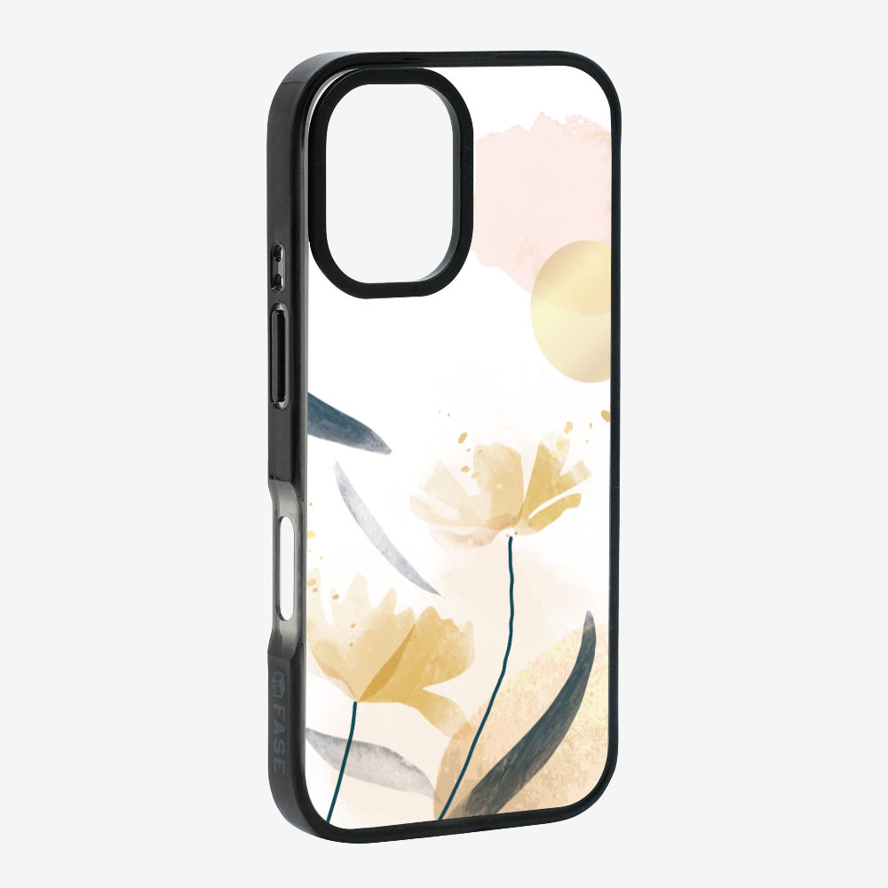 Golden Spring Floral Phone Case