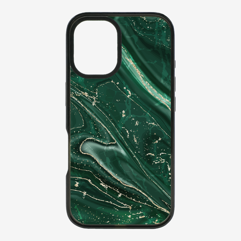 Dark Green Marble Phone Case