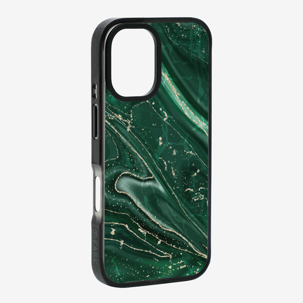 Dark Green Marble Phone Case