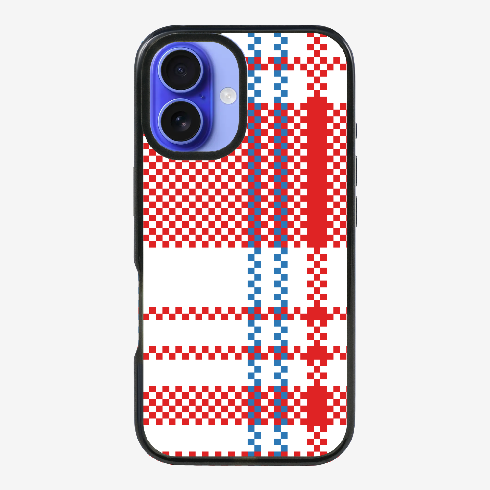 Red-white-blue (Red Tone) Phone Case