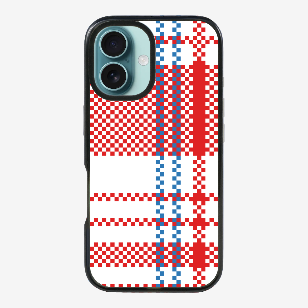 Red-white-blue (Red Tone) Phone Case