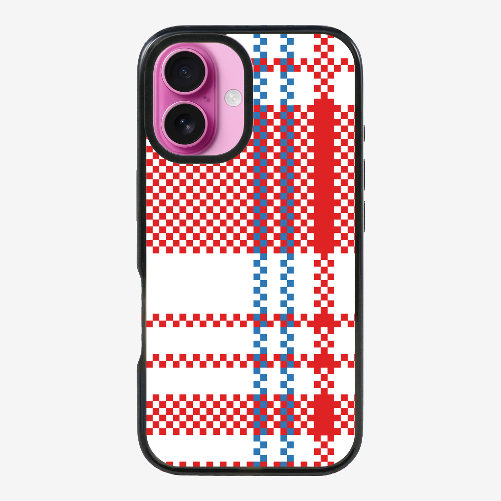 Red-white-blue (Red Tone) Phone Case