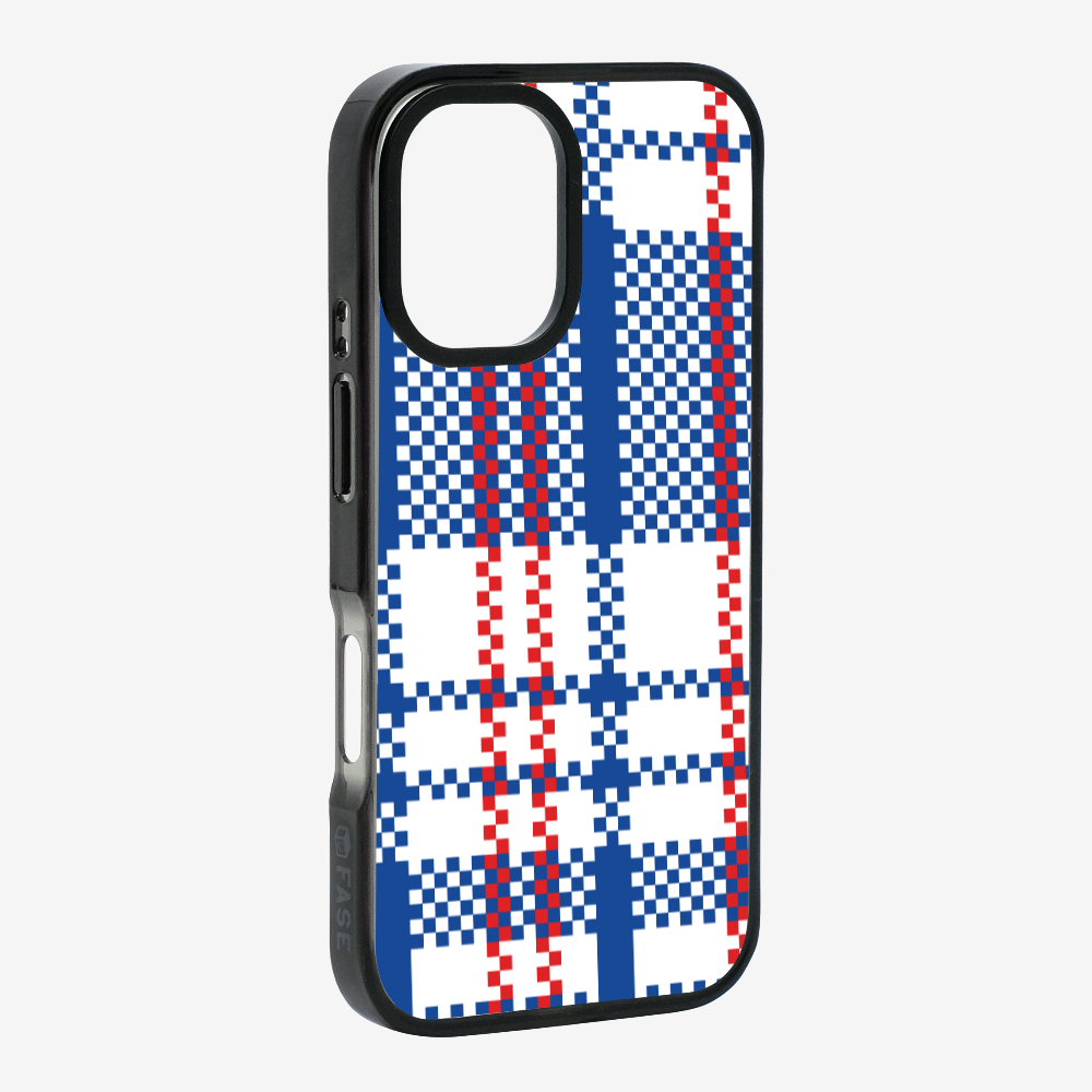 Red-white-blue (Blue Tone) Phone Case