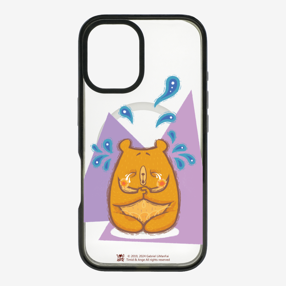 Crying Bear Timid Phone Case