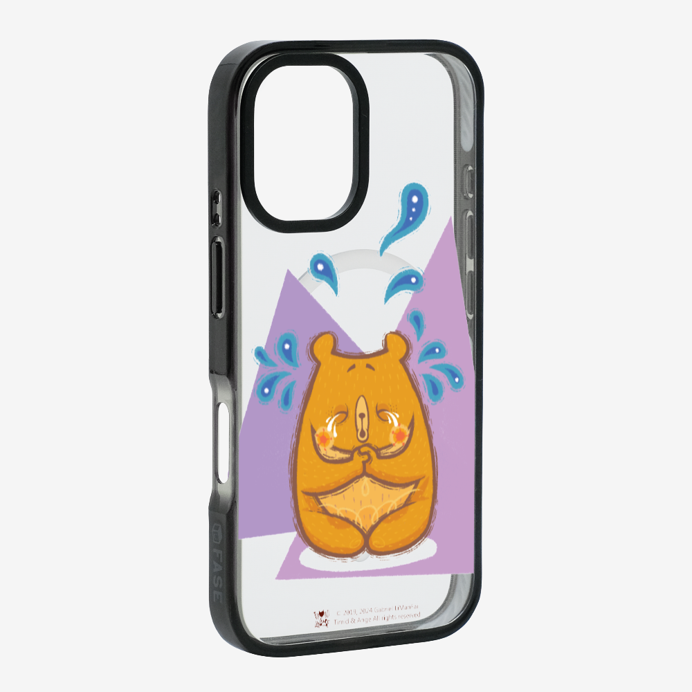 Crying Bear Timid Phone Case