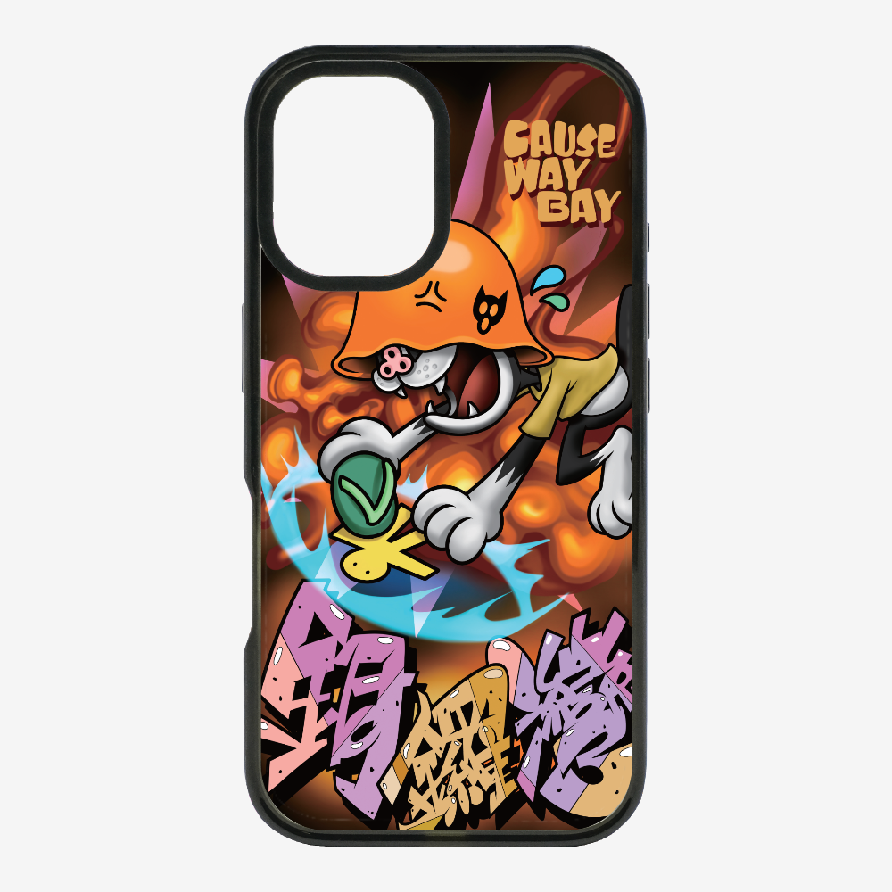 Villain Hitting at Causeway Bay Phone Case