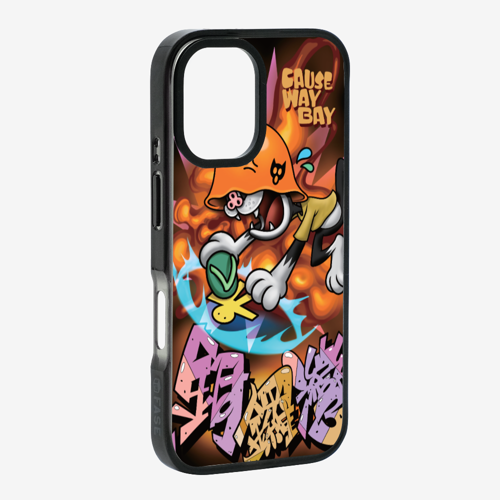 Villain Hitting at Causeway Bay Phone Case