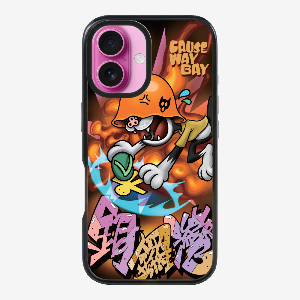 Villain Hitting at Causeway Bay Phone Case