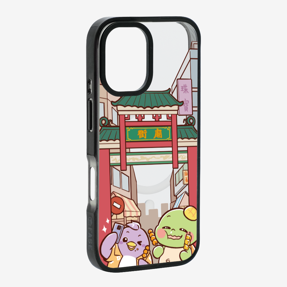 Roaming Hong Kong Temple Street Phone Case