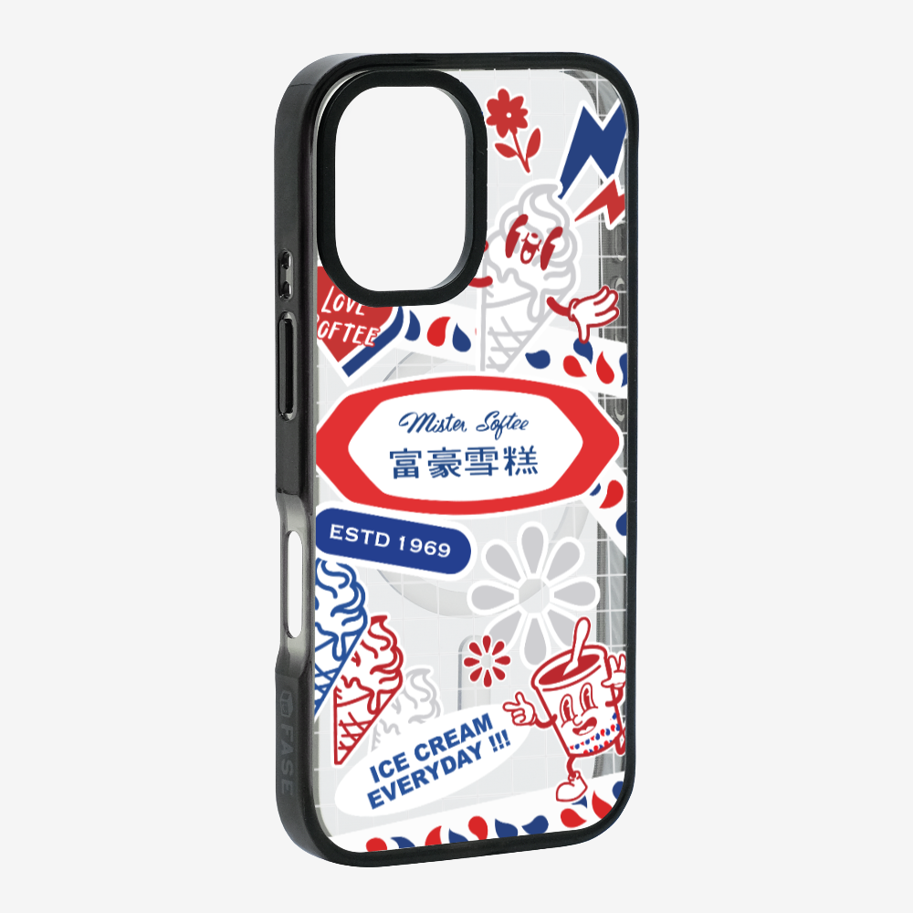 Mister Softee Sticker Pack A Phone Case