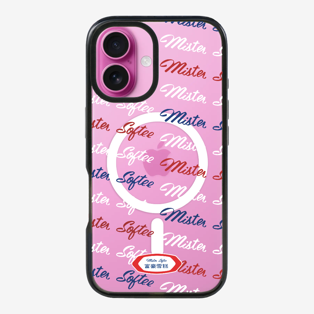 Mister Softee Word Collage Phone Case