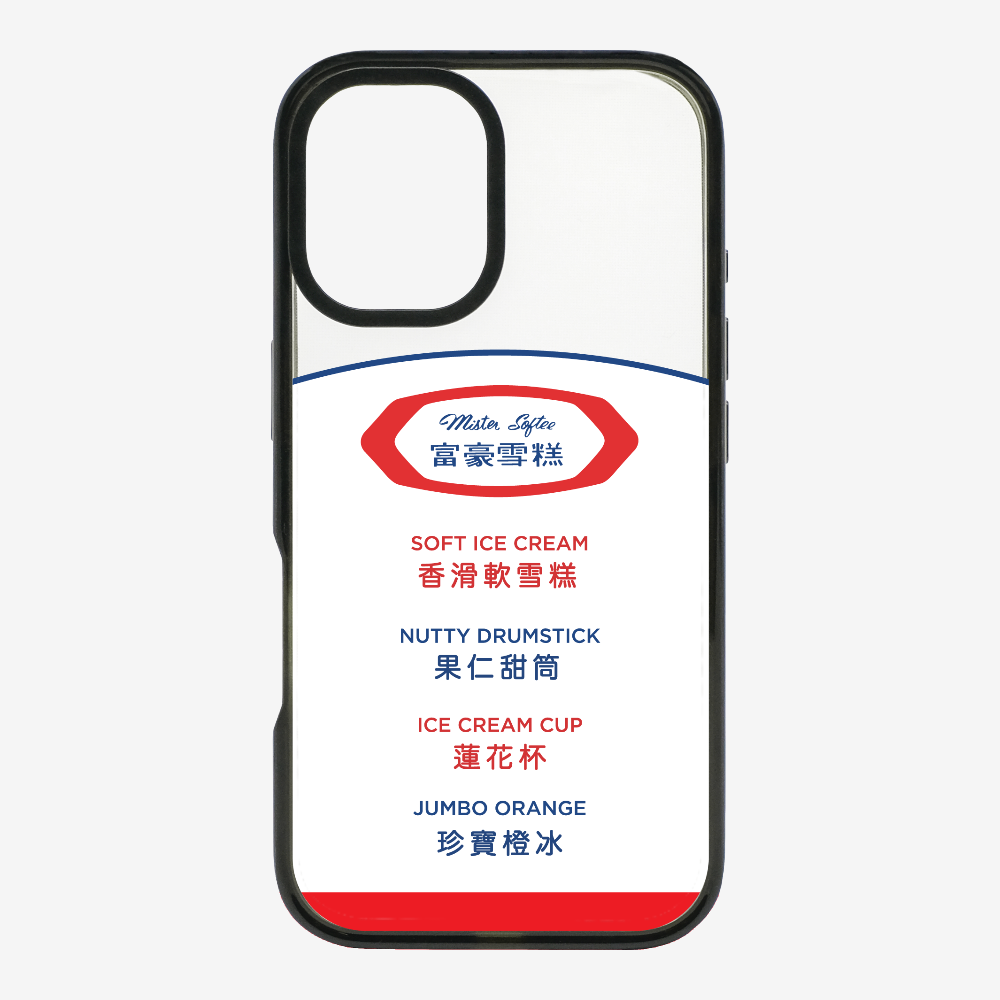 Mister Softee The Menu Phone Case