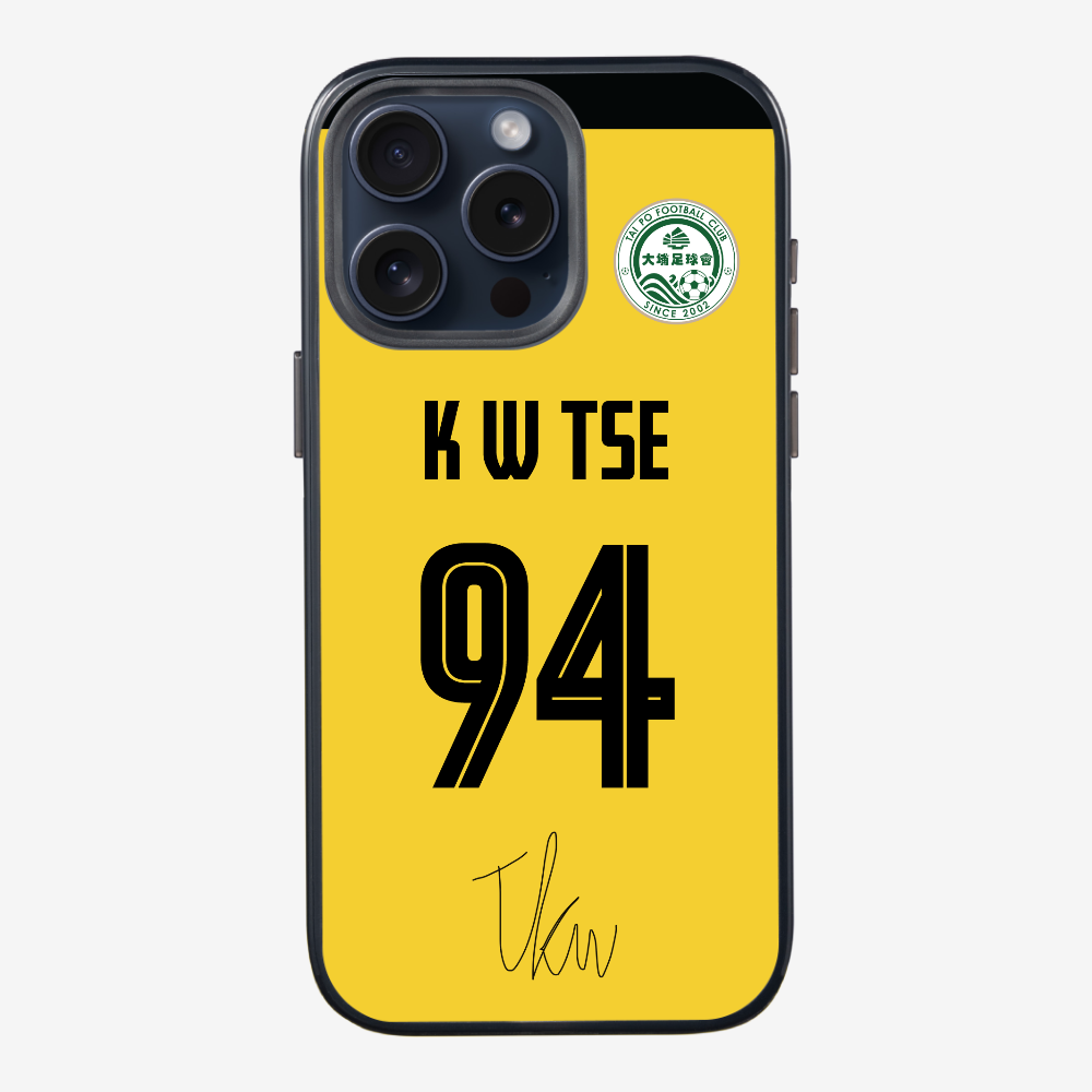 TPFC K W TSE Jersey Phone Case