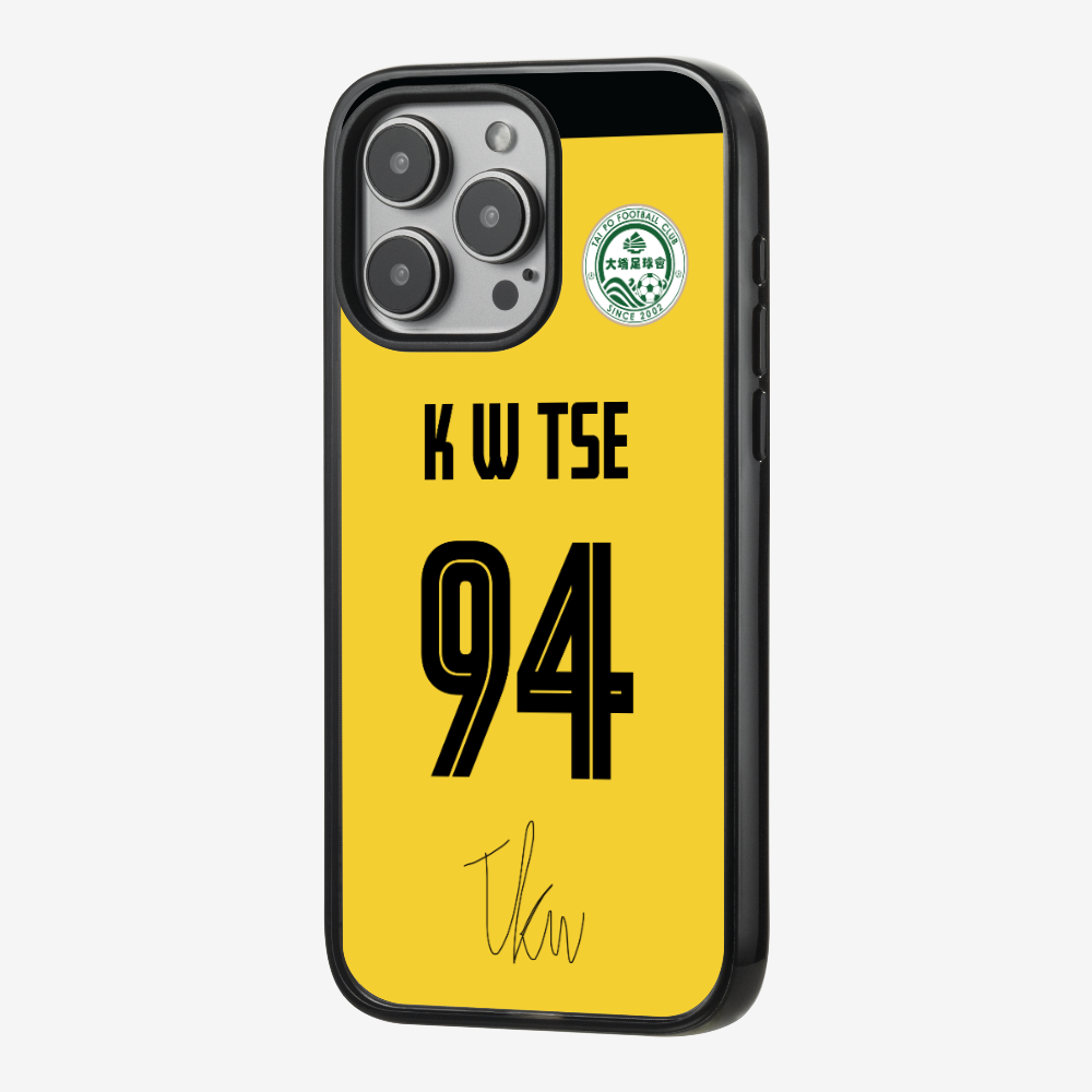 TPFC K W TSE Jersey Phone Case