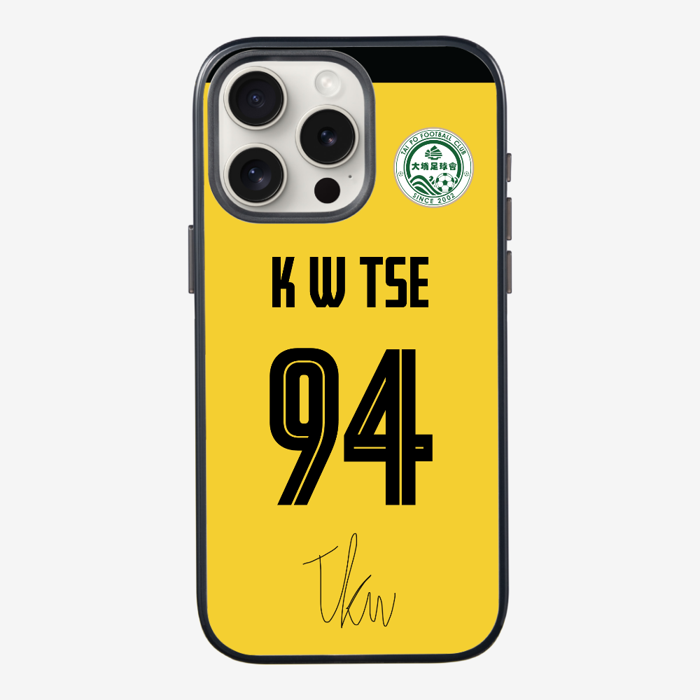 TPFC K W TSE Jersey Phone Case