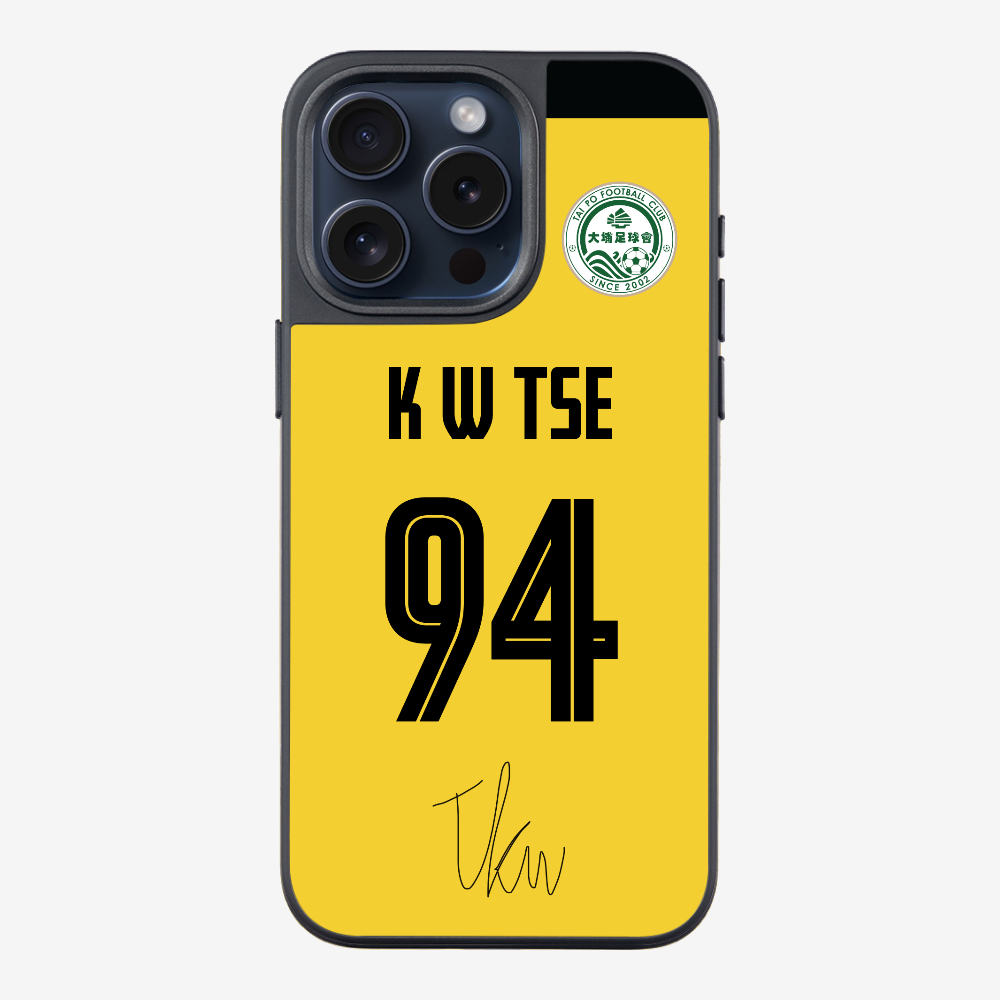 TPFC K W TSE Jersey Phone Case