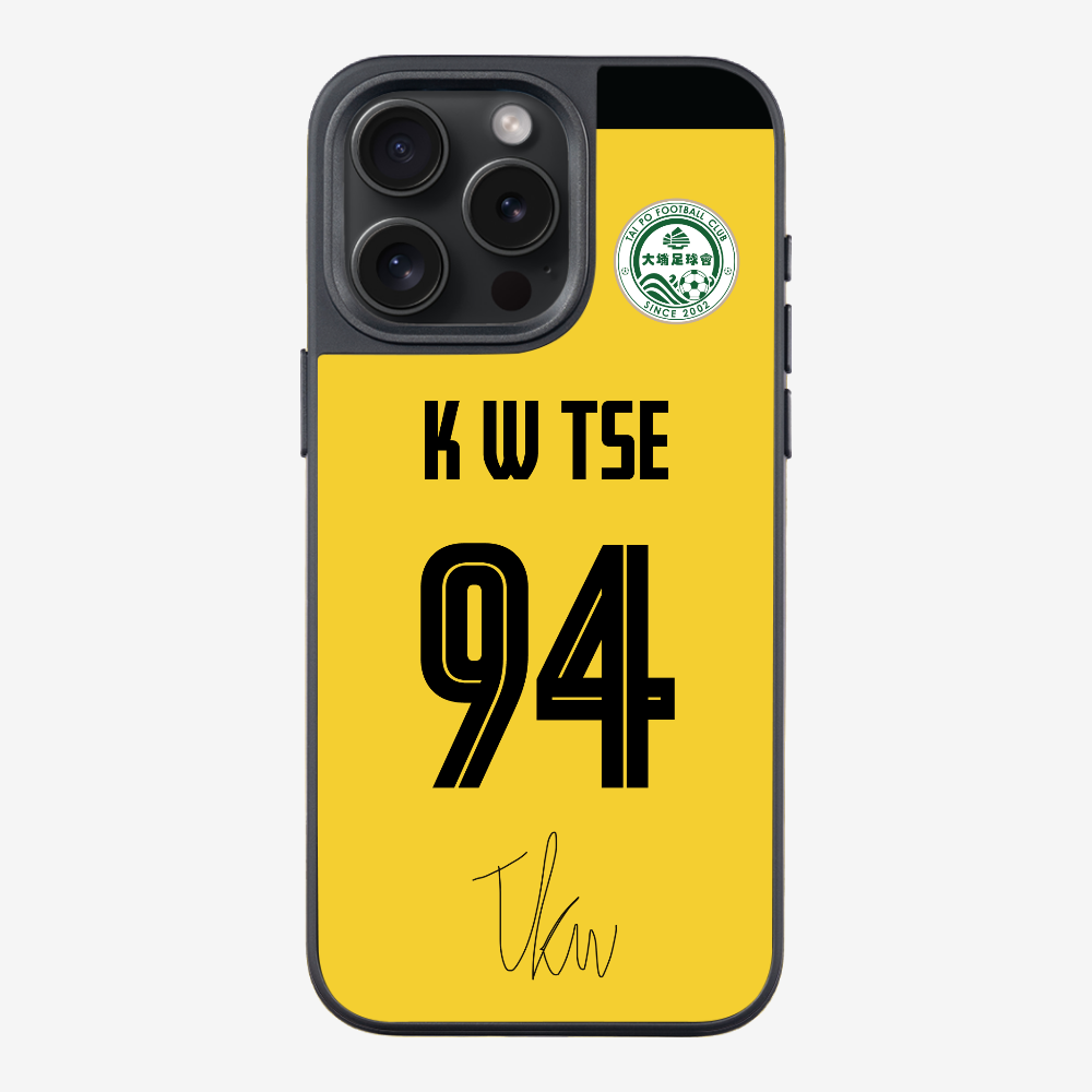 TPFC K W TSE Jersey Phone Case