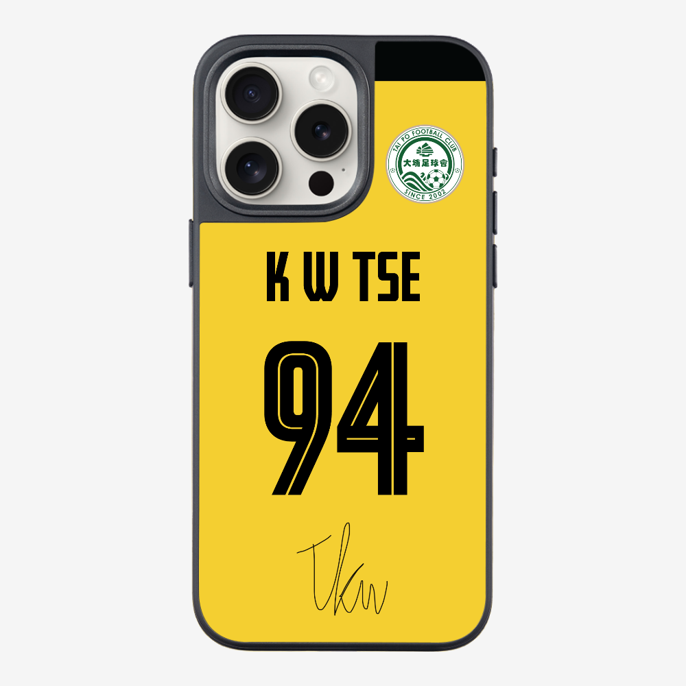 TPFC K W TSE Jersey Phone Case