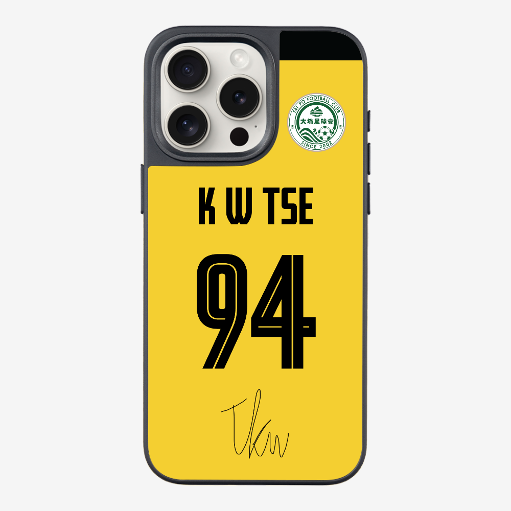 TPFC K W TSE Jersey Phone Case