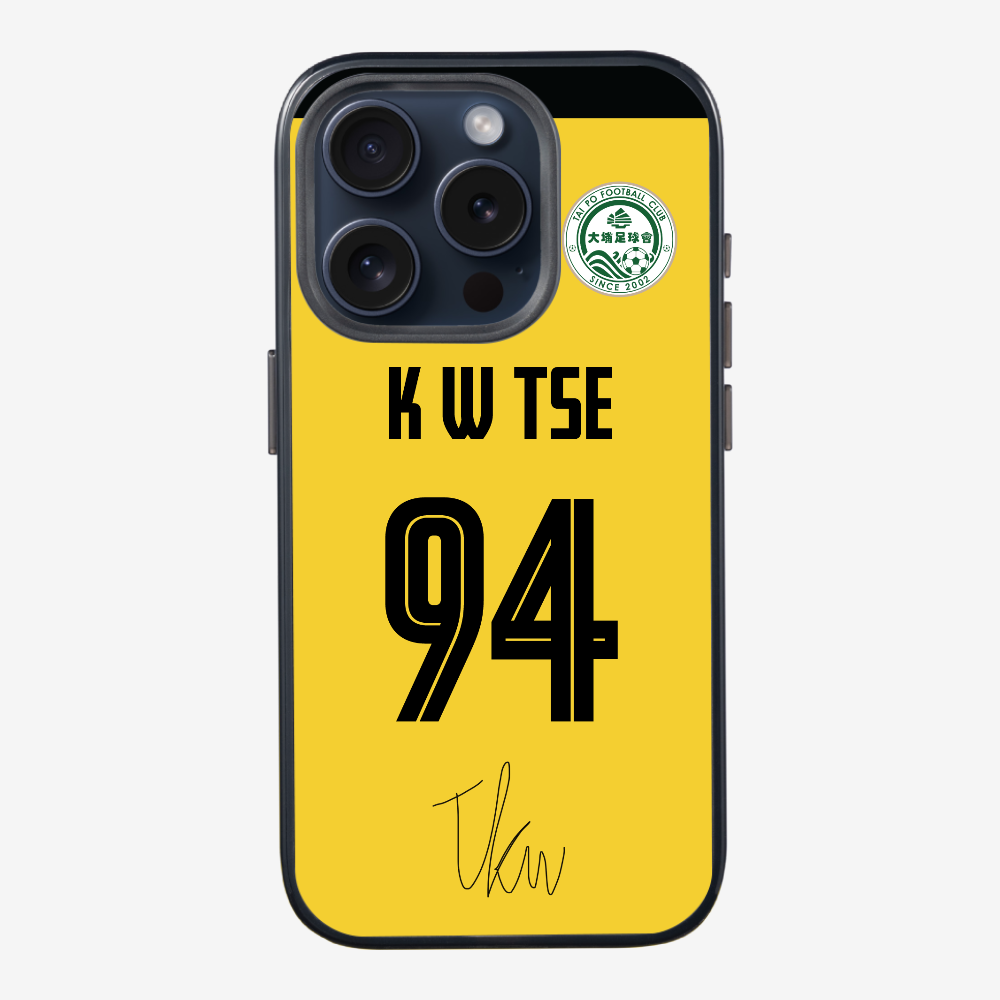 TPFC K W TSE Jersey Phone Case